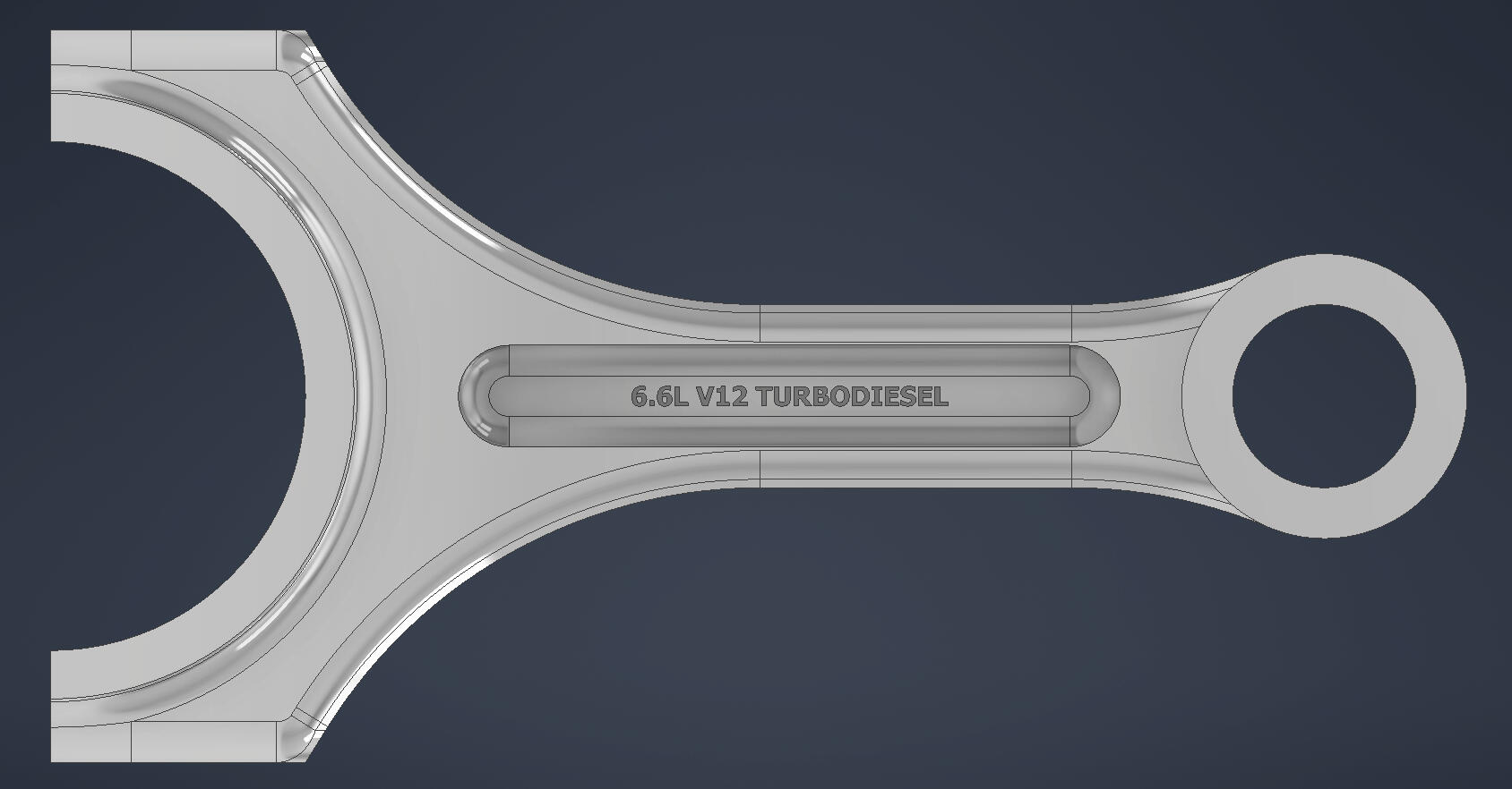 6.6L Twin-Turbo V12 Diesel | Rotating Assembly
