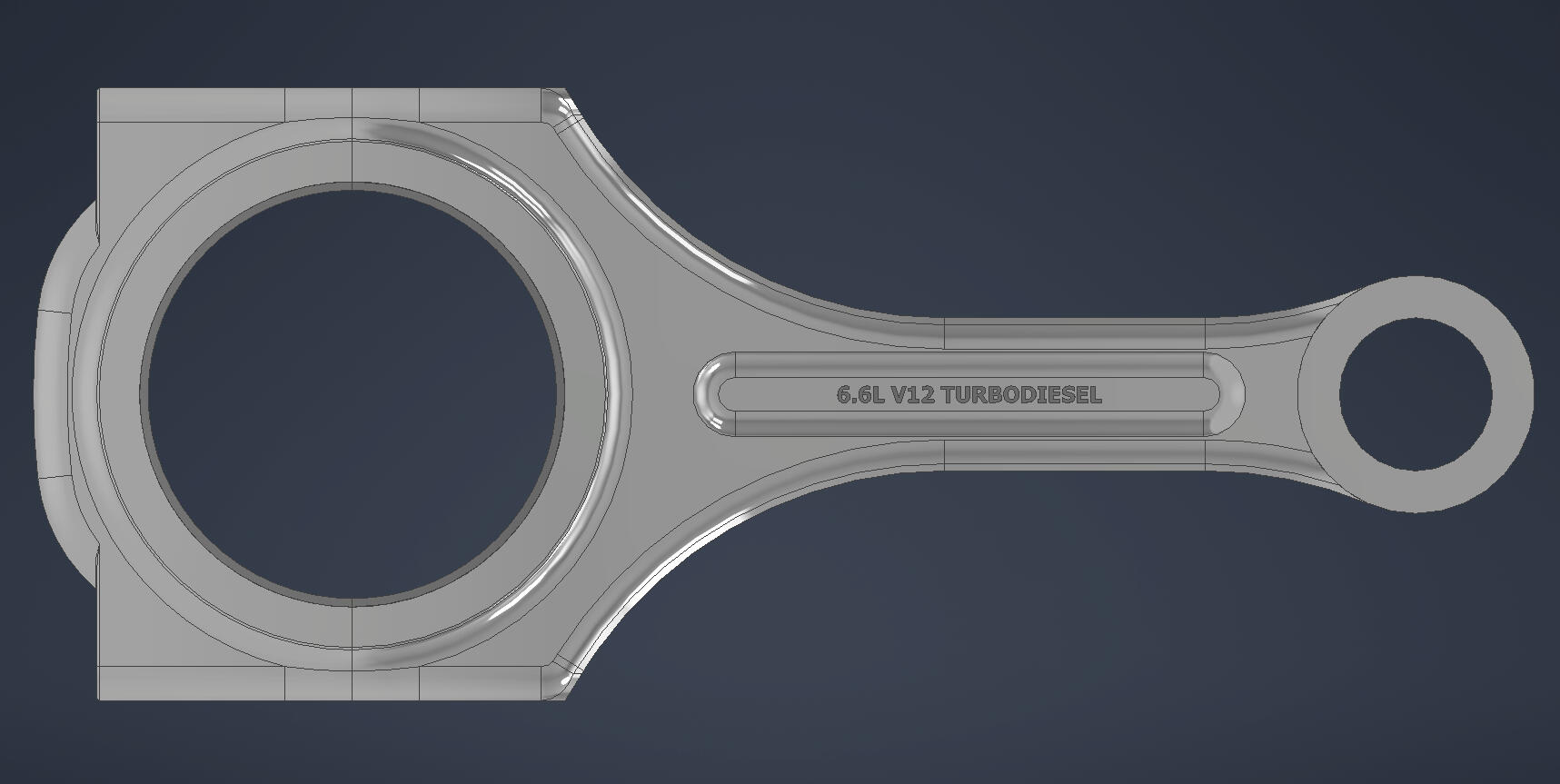 6.6L Twin-Turbo V12 Diesel | Rotating Assembly