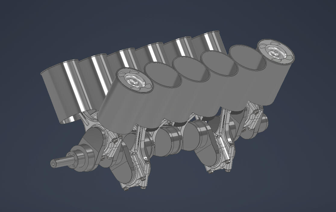 6.6L Twin-Turbo V12 Diesel | Rotating Assembly